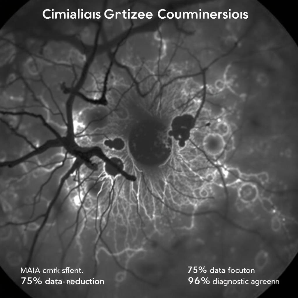 Retinal vessel network visualization